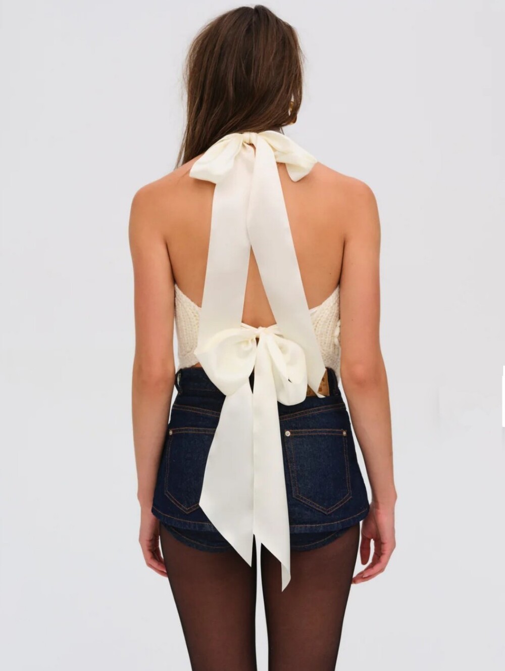 For Love And Lemons Sweater Halter Top - Picture 2 of 5